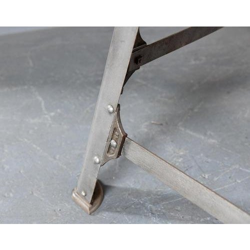 Metal Large Industrial Dining Table by H Mc-G and Co LTD, 1920s For Sale - Image 7 of 13