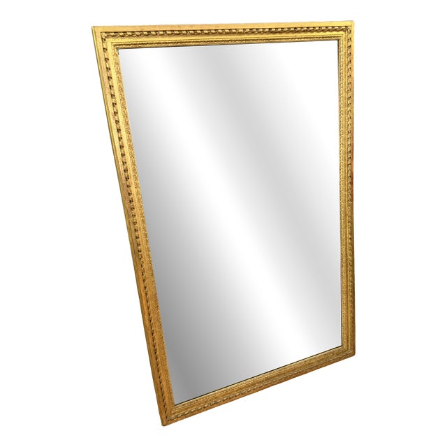 Louis XVI Style Mirror in Gilded Wood, 1750 For Sale