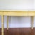 Thomasville Faux Bamboo Butter Yellow Oval Dining Table For Sale - Image 9 of 12