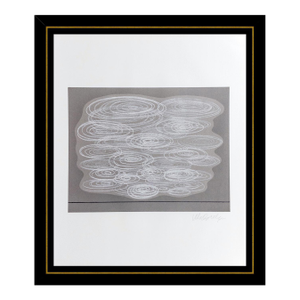 Victor Vasarely Signed Lithograph Original LTD Edition of 150 W/Frame