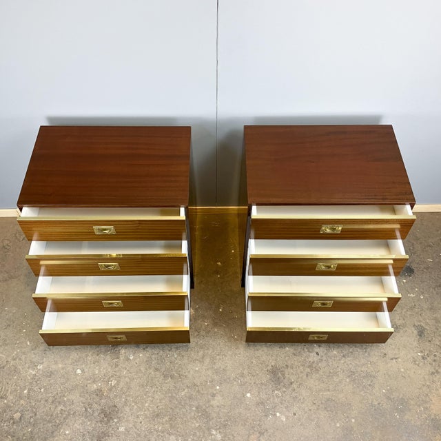 Vintage Bedside Tables, 1970s, Set of 2 For Sale - Image 9 of 12