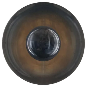 Metropolis Eclipse Brass Sconce by Jan Garncarek
