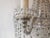 Metal Italian Beaded Crystal Basket Silver Chandelier For Sale - Image 7 of 10