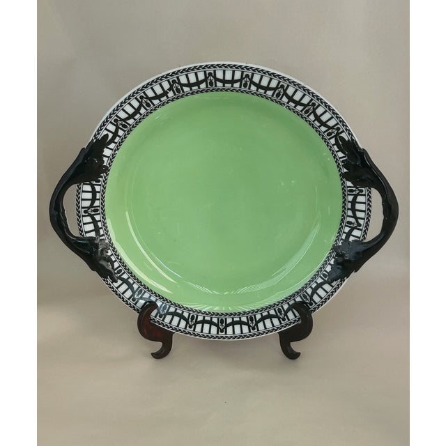 Vintage Art Deco Royal Worcester Porcelain Dessert Service - 7 pcs For Sale - Image 11 of 15