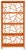 Wood Tiffany Etagere in Citrus Orange For Sale - Image 7 of 9