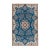 Pasargad DC Light Blue Handmade Silk & Wool Rug For Sale