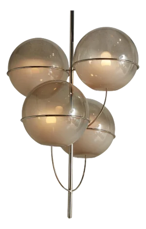 Lyndon' Chandelier by Vico Magistretti for Oluce, Italy 1977