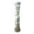 1940's Carved European Acanthus Leafs Plant Stand/Weathered White/38" For Sale