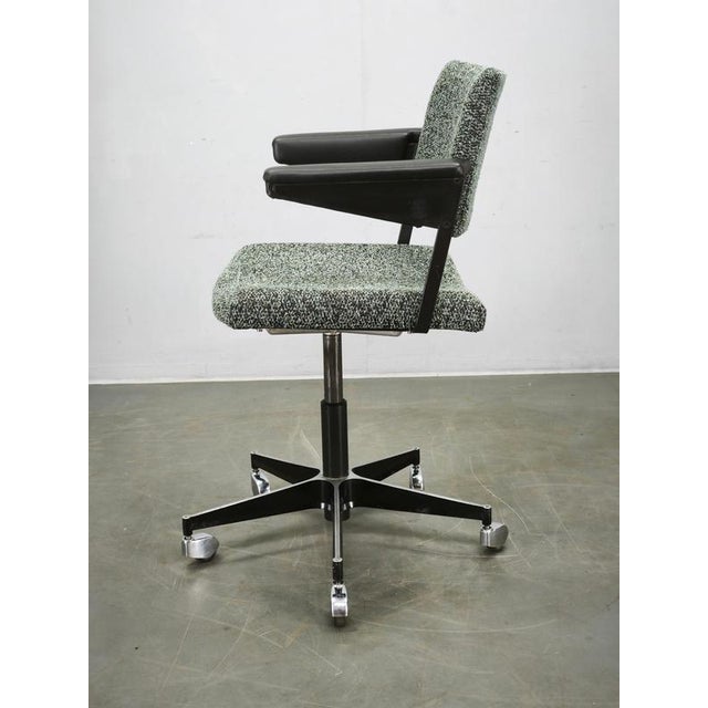 Swivel Office Chair by André Cordemeyer for Gispen, Netherlands, 1960s For Sale - Image 12 of 15