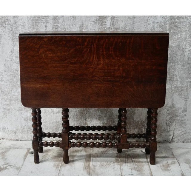 Antique Oak Table, 1890 For Sale - Image 4 of 10