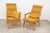 Set of Scandinavian Style Pine Armchairs, 1970s, in Very Good conditions. Designed 1970 to 1979