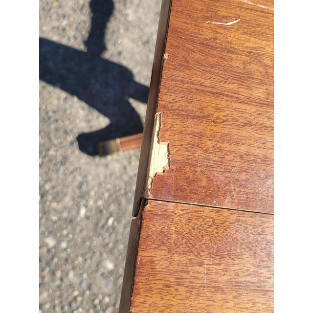 Duncan Phyfe Mid Century Duncan Phyfe Table For Sale - Image 4 of 7