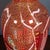 Vintage Italian Hand Blown Red Glass Vase, Murano, 1980s For Sale - Image 6 of 8