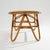 Mid-Century Modern Wicker Coffee Table with Oval Top, 1950s For Sale - Image 3 of 15