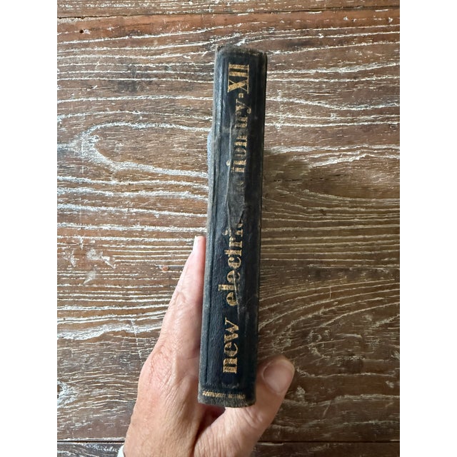 Art Deco Audels New Electric Library Vol. XII 1946 Soft Leather Bound Electrical Reference Manual Electric Dictionary For Sale - Image 3 of 10