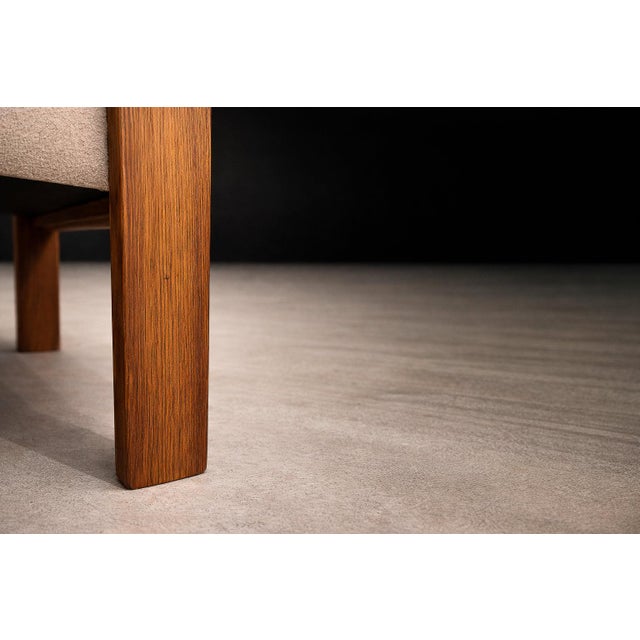 Brazilian Modern Armchair in Caviuna wood & Wool, Jorge Zalszupin, 1960s - 608A For Sale In New York - Image 6 of 16