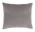 Handcrafted pillows fashioned with Velvet in Gray fabric on the front and back. Meticulously crafted with serged interior...