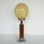 Art Deco Table Lamp in Bakelite with Glass Shade For Sale - Image 3 of 9