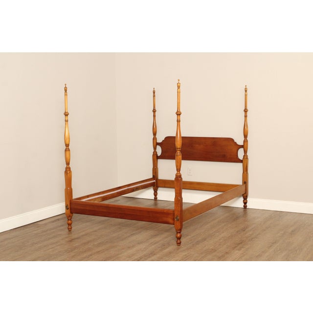 L. & J.G. Stickley, Inc. L. & J.G. Stickley Vintage Cherry Full-Size Poster Bed For Sale - Image 4 of 13