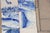 Antique Set of 6 Baroque Portuguese Tiles, 18th Century Blue & White Scenic and Botanical Details For Sale - Image 6 of 10