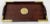 Asian Vintage Asian Motif Rosewood Tray With Brass Hardware For Sale - Image 3 of 10