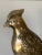 Vintage Mid Century Brass Bird Figurine For Sale - Image 4 of 9