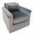 J. Robert Scott 1 of 2 Art Deco J. Robert Scott Mohair Swivel Club Chair For Sale - Image 4 of 8