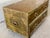 1970s Vintage Attributed to Sarried Spanish Brass Clad Campaign Chest 2 Drawer. For Sale - Image 5 of 8