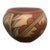 Vintage Native American Style Polychrome Small Pottery Bowl For Sale