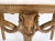 Rococo Hanging Fine Carved Antique Gold Gilt Base Marble Top Console Table Credenza For Sale - Image 3 of 13