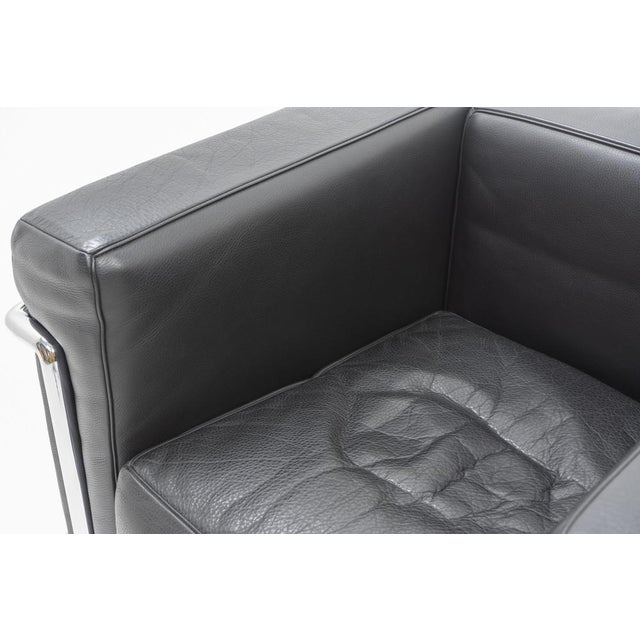Metal LC2 Armchair by Le Corbusier for Cassina, 2000s For Sale - Image 7 of 11