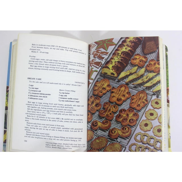 1966 the Best of Swedish Cooking & Baking Hard Cover Cookbook For Sale - Image 9 of 9