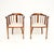 A stunning pair of antique Edwardian inlaid walnut armchairs. They were made in England, and they date from around the...