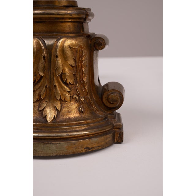 Metal 19th Century French Cast Iron Fire Dogs - A Pair For Sale - Image 7 of 18