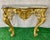 Wood French Louis XV Style Giltwood Console Table With Marble Top For Sale - Image 7 of 18