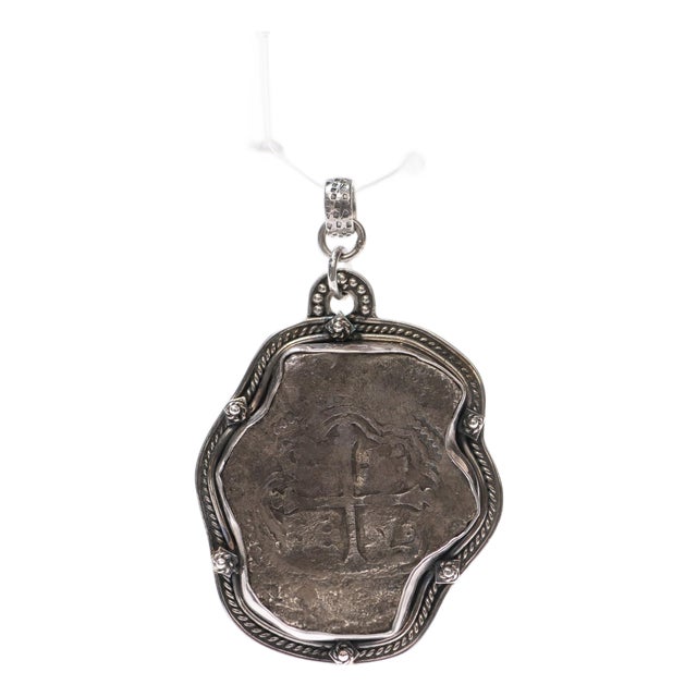 "8 Reales" Silver Coin, Circa 1640 For Sale