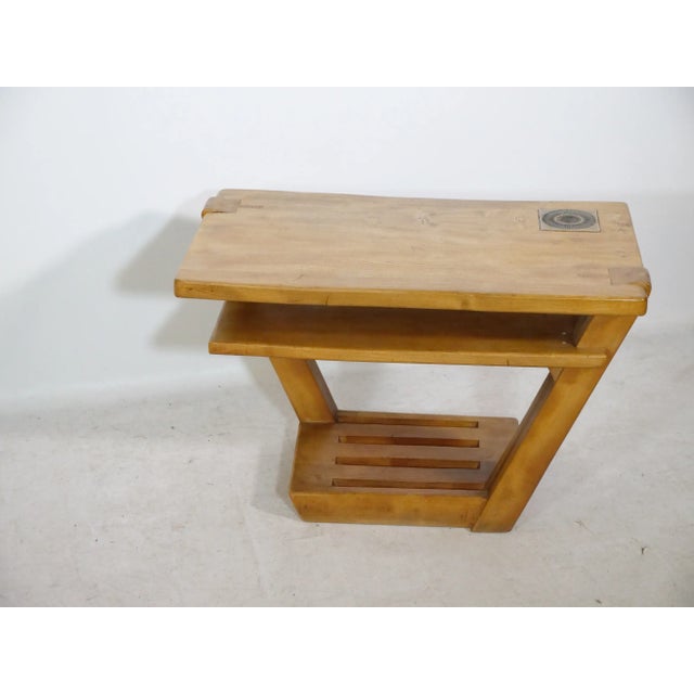 Mid-Century Modern Mid-Century Elm Coffee Table, Germany, 1960s For Sale - Image 3 of 7