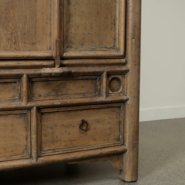 Vintage Storage Cabinet - Six Drawers - Weathered Natural For Sale - Image 14 of 16