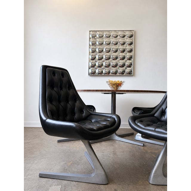 1960's Chromcraft "Sculpta" Star Trek Dining Set For Sale - Image 9 of 12
