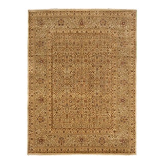 Early 21st Century Vintage Hand Knotted Wool Rug. 9'x 11'8" For Sale