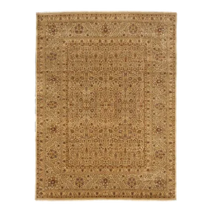 Early 21st Century Vintage Hand Knotted Wool Rug. 9'x 11'8"