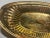 1970s Vintage Gold Bread Tray or Cookies or Crackers For Sale - Image 5 of 11