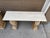 Late 20th Century Pair of Neoclassical Travertine Top Consoles With Winged Figural Bases For Sale - Image 13 of 15