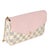 Contemporary Rose Damier Azur Felicie Pochette For Sale - Image 3 of 8