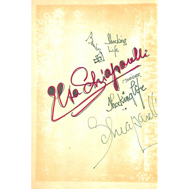 Traditional "Shocking Life" 1954 Schiaparelli, Elsa For Sale - Image 3 of 11