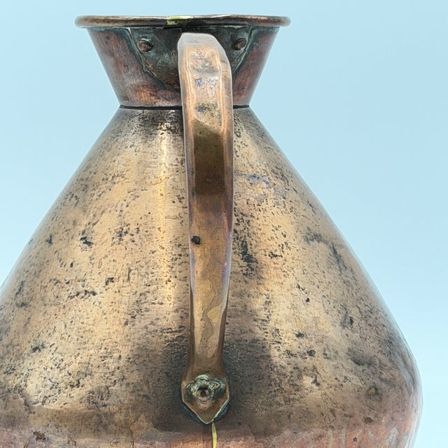 Antique 1898 British Government "Gold Coast" Victorian Copper Haystack Ale Jug For Sale In Phoenix - Image 6 of 9