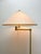 Goldenrod Adjustable Foldable Swing Arm Brass Floor Lamp from Holtkötter, 1970s For Sale - Image 8 of 11