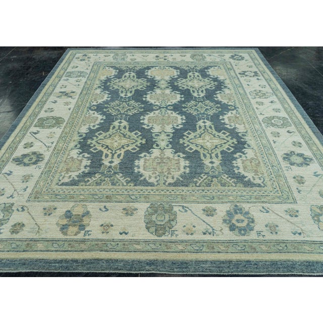 Early 21st Century Turkish Oushak Rug 8'1" x 10'2" #19513 For Sale - Image 5 of 8