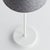 Metal Alluna Cordless Led Lamp 14" - Gray Linen Shade/White Base For Sale - Image 7 of 11