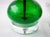 Metal Vintage Green Murano Glass Lamps For Sale - Image 7 of 9
